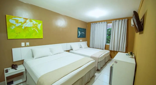 Четырёхместный номер Superior Hotel Rotorua inn Fortaleza - Beira Mar