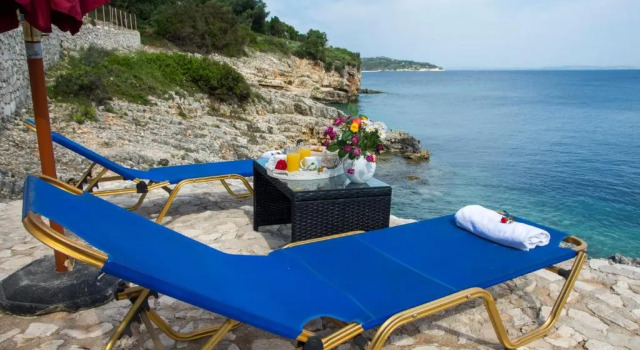 Студия рядом с пляжем Paxos Sunrise Villas