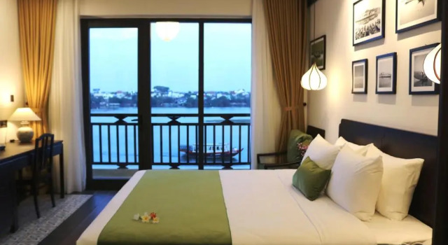 Двухместный номер Deluxe с балконом и с видом на реку Roxana River Villa