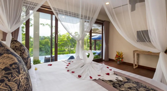 Вилла с 2 комнатами с красивым видом из окна Villa Atap Padi by Nagisa Bali