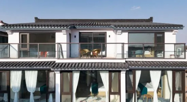 ZhiCi Dianshan Lake · Xiangjing Courtyard · Living Beauty Smart Space Homestay, Book Hotel Hoteller i Jiangsu med parkering, Parkering