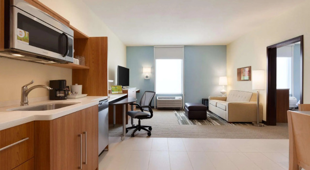 Двухместный люкс c 1 комнатой Home2 Suites By Hilton Oklahoma City Quail Springs