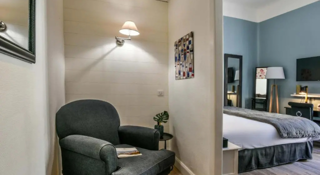 Двухместный номер Superior Hotel de lOcéan et restaurant - Coeur de ville