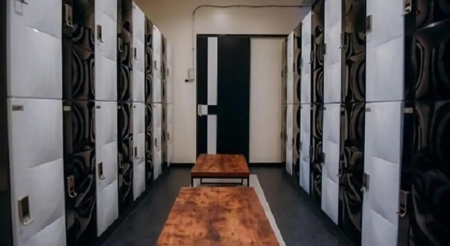 Standaard mannen Capsule Capsule Hotel 2nd BOX