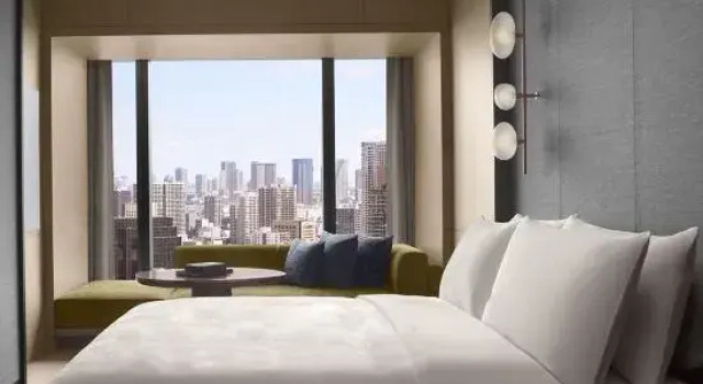 Двухместный люкс с красивым видом из окна JW Marriott Hotel Tokyo