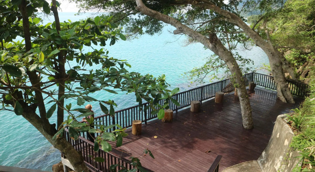 Бунгало с видом на горы Chang Cliff Resort