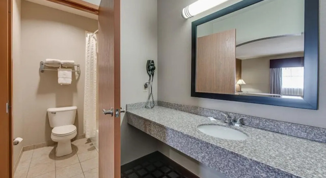 Standard Vierer Zimmer mit Balkon Executive Inn & Suites Cushing