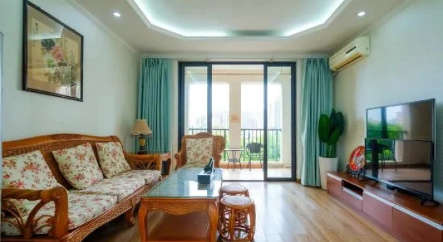 Люкс Executive Zhangzhou Tinghai Qingsu Scenic Apartment