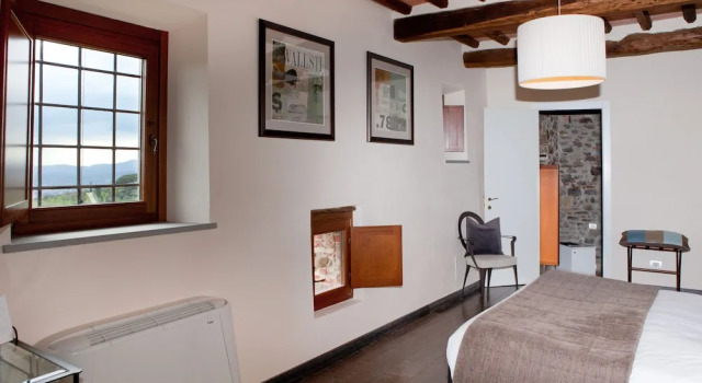 Люкс с балконом Tenuta San Pietro Hotel & Restaurant