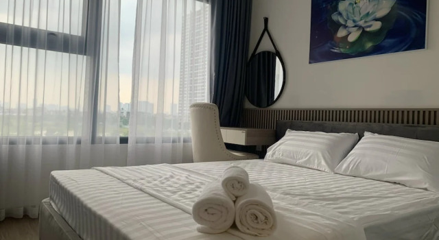 Апартаменты Luxury с балконом Smart City Vinhomes Nam Tu Liem Apartment