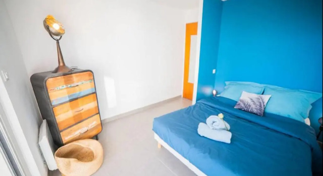 LE CALDERINI APPART - Face PLAGE WIFI et PARK Gratuit CALME - Résid Le Surcouf - CoHôteConciergerie La Grande Motte, Book Apartment La Grande-Motte Camargue