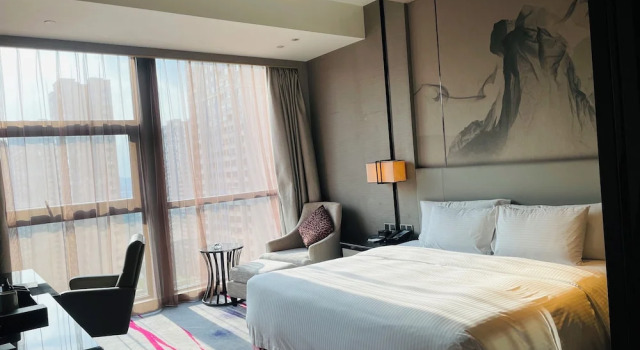 Номер Deluxe Maanshan Wanda Realm Hotel