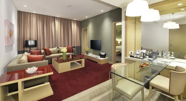Люкс c 1 комнатой Downtown Rotana