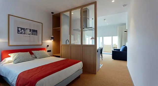 Люкс Deluxe с видом на море Hotel Miramar Valencia