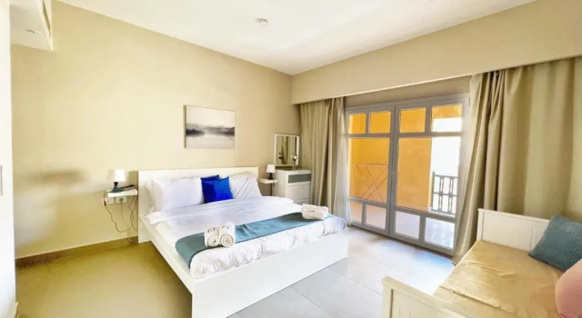 Апартаменты Xuru Stays I Minimal & Central 1bdr Apt. @ Abu Tig Marina