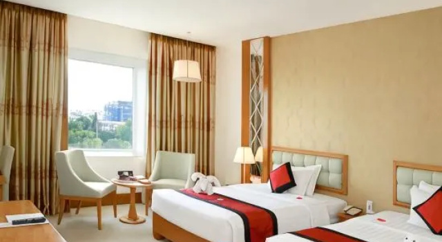 Номер Deluxe с видом на город Sai Gon Dong Ha Hotel - a member of Saigontourist Group