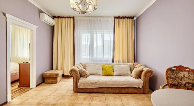 Двухместный номер Standard с балконом Botanic Towers опалення та світло цілодобово