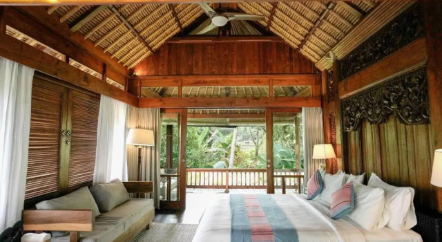 Двухместный номер Deluxe Umah Lawas Villa Ubud