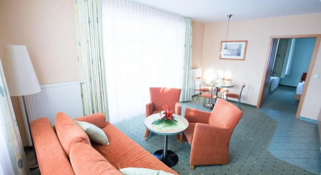 Апартаменты c 1 комнатой Am Weststrand Apartmenthaus Waldeck