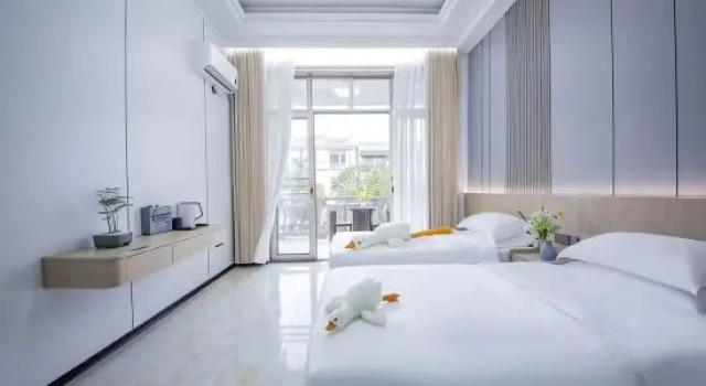 Семейный люкс с 3 комнатами Weizhou Island Yuyu Meisu