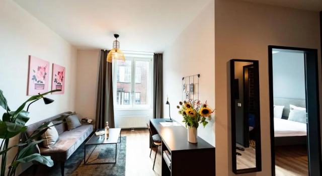 Апартаменты c 1 комнатой PHNX Aparthotel Hamburg