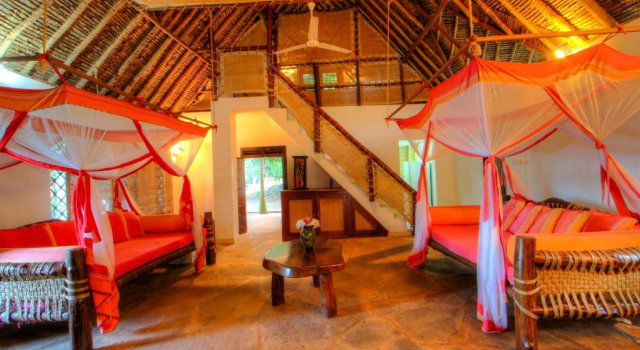 Вилла Deluxe Swahili House Tiwi Beach - Private Oceanfront Boutique Villa Near Diani