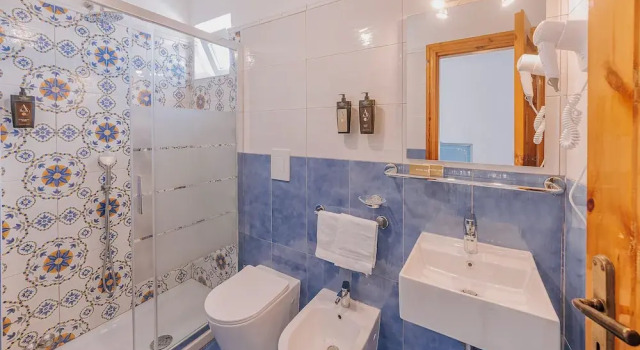 Номер Superior с балконом и с видом на море Hotel Grazia alla Scannella