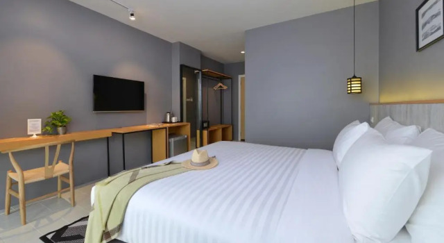 Двухместный номер Deluxe с видом на море Ruenthip Pattaya