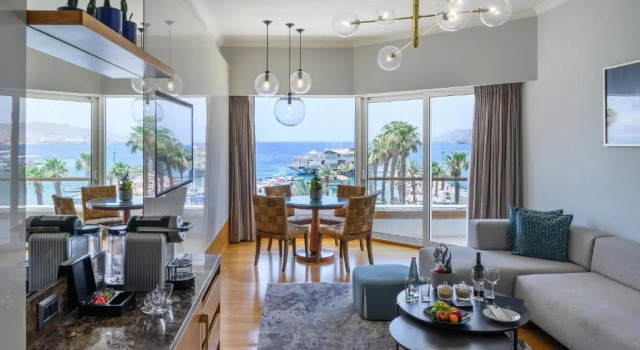 Suite junior Royal Beach Eilat by Isrotel Exclusive