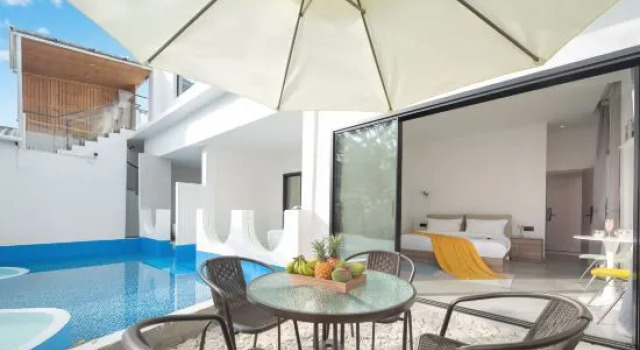 Семейный люкс с 2 комнатами Daoyu Homestay
