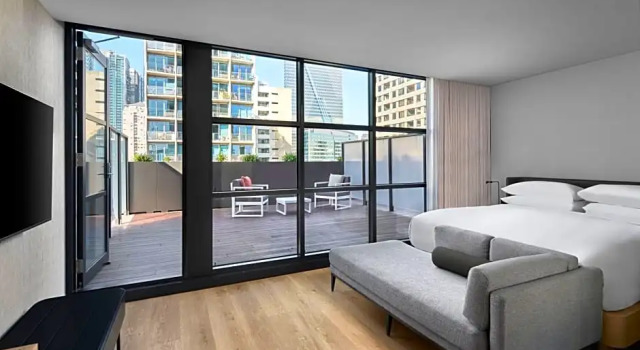 Номер Standard Courtyard by Marriott Melbourne Flagstaff Gardens
