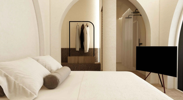 Aelia Thalassa, Rezervovat Lázně / Resort Hotely v Exo Gialos Karteradou s parkováním, Parkování