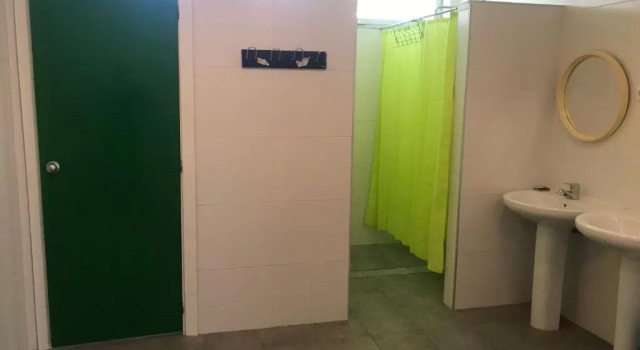 Кровать в общем номере Albergue Ciudad de Archidona