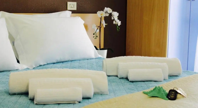 Трёхместный номер Standard с балконом Hotel Adria Mare