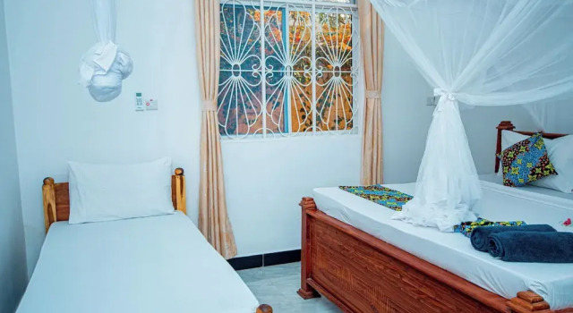 Pongwe Beachfront Villa, Book Villa 3-stjernede hoteller i Kati, 3*