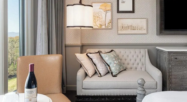 Четырёхместный номер Deluxe с видом на горы The Inn on Biltmore Estate
