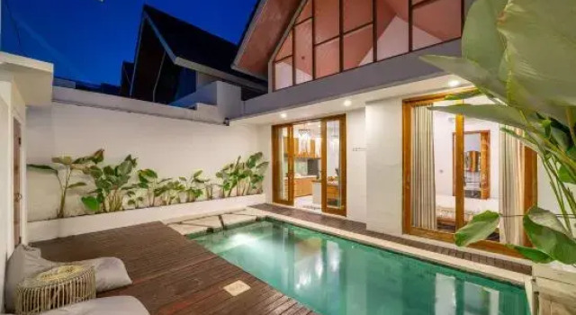 Sunset Heaven C6 villa  - Designer cosy 2BR villa with Pool, Varaa Villa Mökit kohteessa Bali, Mökki