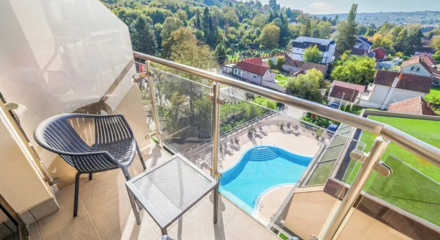 Двухместный номер Deluxe c 1 комнатой с красивым видом из окна Hotel Premier Aqua Adults Only - Fruške Terme