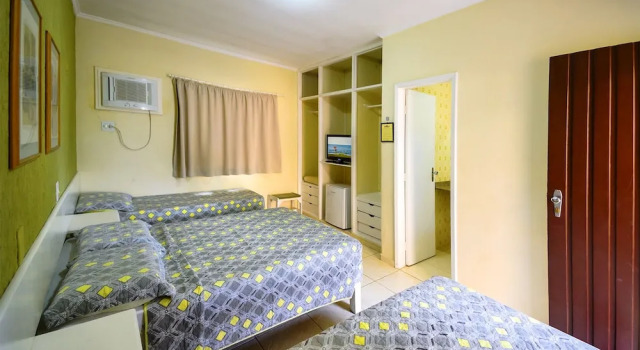 Четырёхместный номер Standard Hotel Pousada do Sol
