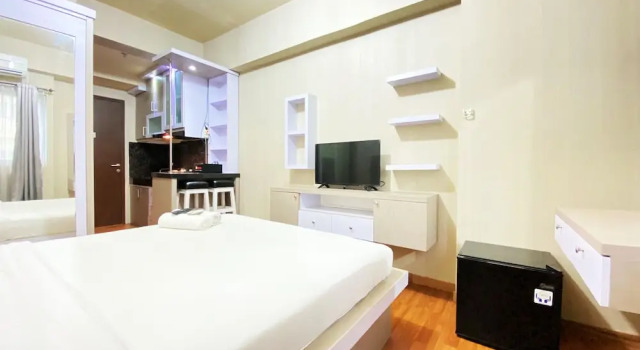 Relaxing Studio Room At Suites @Metro Apartment, Rezervasyon Daire Bandung Kidul Bandung