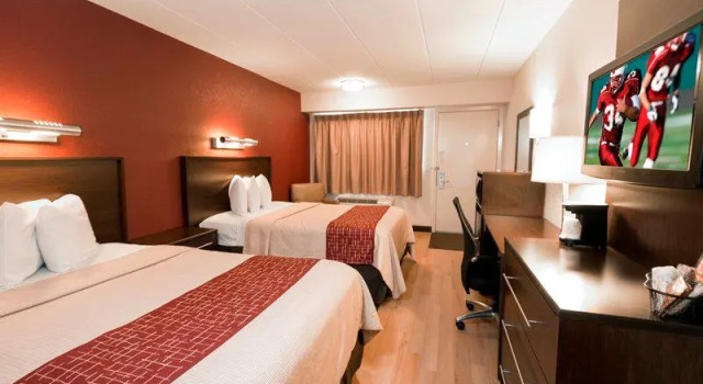 Номер Deluxe Red Roof Inn Benton Harbor - St. Joseph