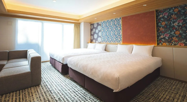 Четырёхместный номер Deluxe GOLD STAY Nagoya Osu