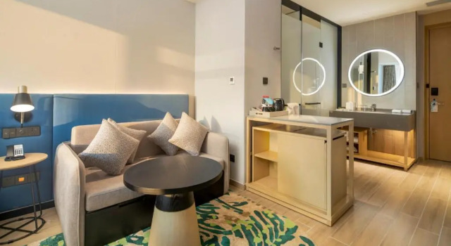 Двухместный номер Deluxe с видом на озеро Hilton Garden Inn Changde Dingcheng