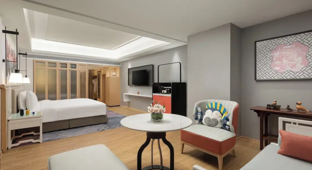 Двухместный номер Grand Lingnan Theme voco Guangzhou Shifu by IHG