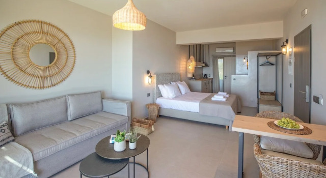 Люкс Deluxe Ammos Suite-Grand Blue Beach Residence