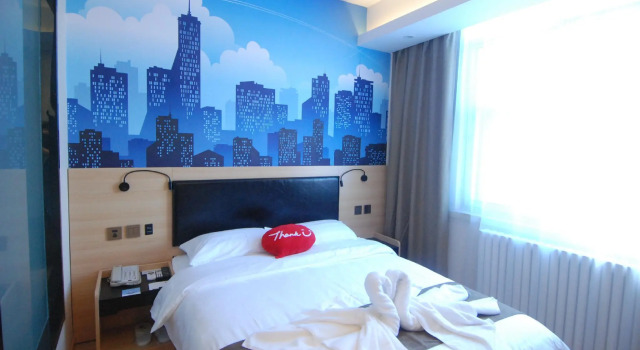 Двухместный номер Standard Thank Inn Plus Hotel Hebei Zhangjiakou Xuanhua District People'S Park