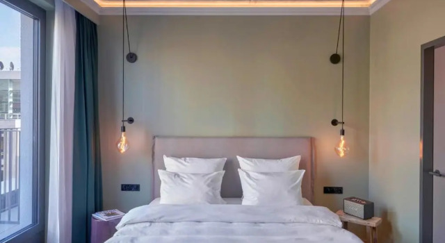 Двухместный номер Standard с балконом и с видом на город Gekko House Frankfurt, a Tribute Portfolio Hotel