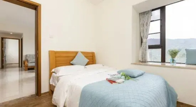 Люкс Business с 3 комнатами с балконом Wenchang Space Exploration Moon Seaview Theme Apartment