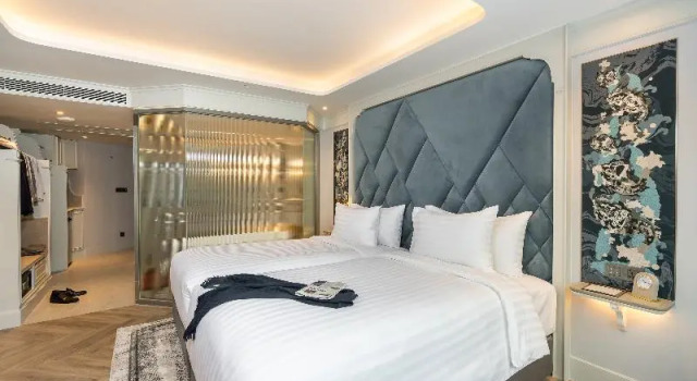Двухместный номер Deluxe с видом на бассейн Отель The Salil Riverside Bangkok