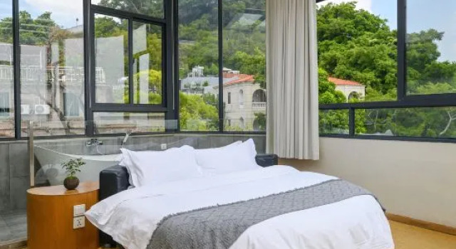Номер Standard с видом на море Xiamen Gulangyu Liuyue Sea View Hotel